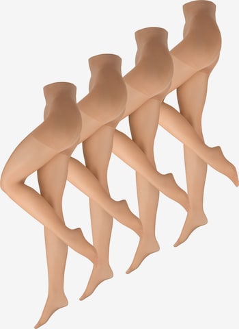 Collants ' Goodbye Laufmaschen Shape 20 DEN ' Nur Die en beige : devant
