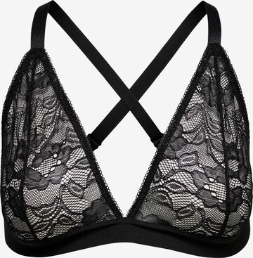 ONLY Triangle Bra 'Penny' in Black: front