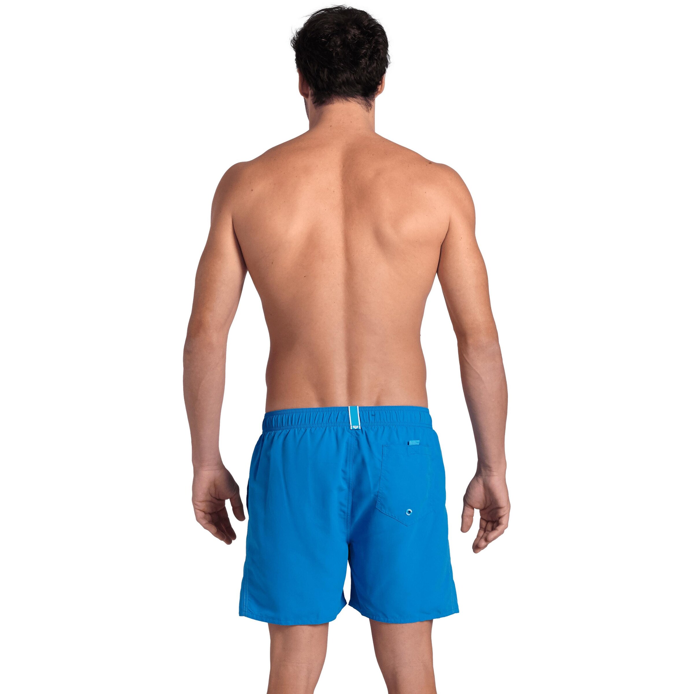 ARENA Athletic Swim Trunks 'Fundamentals' in Blue
