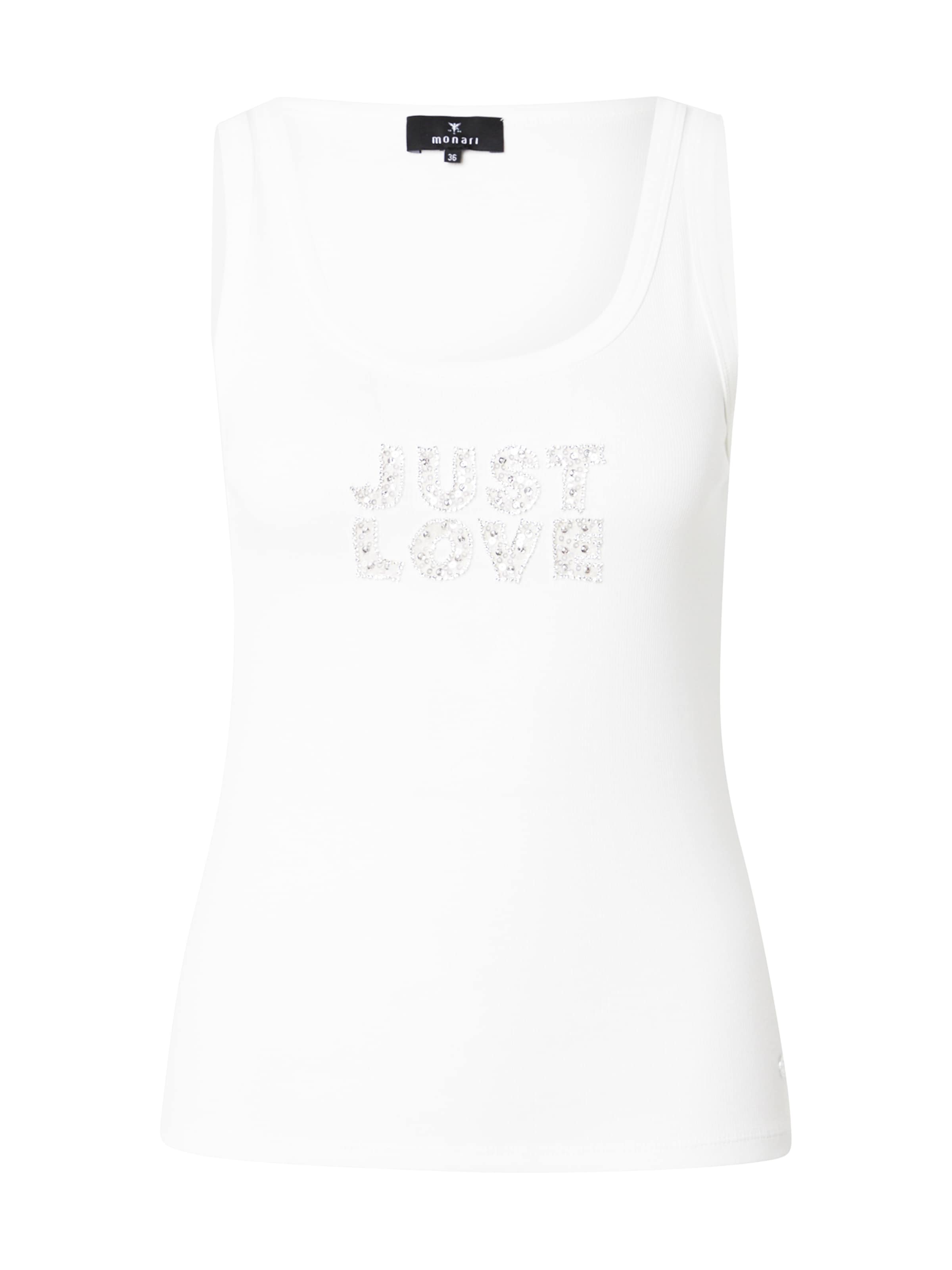 monari - Top en blanco: frente