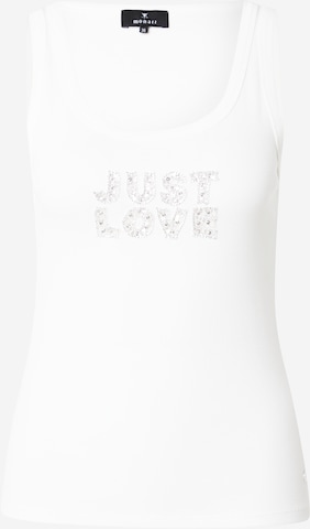 balta monari Palaidinė be rankovių: priekis