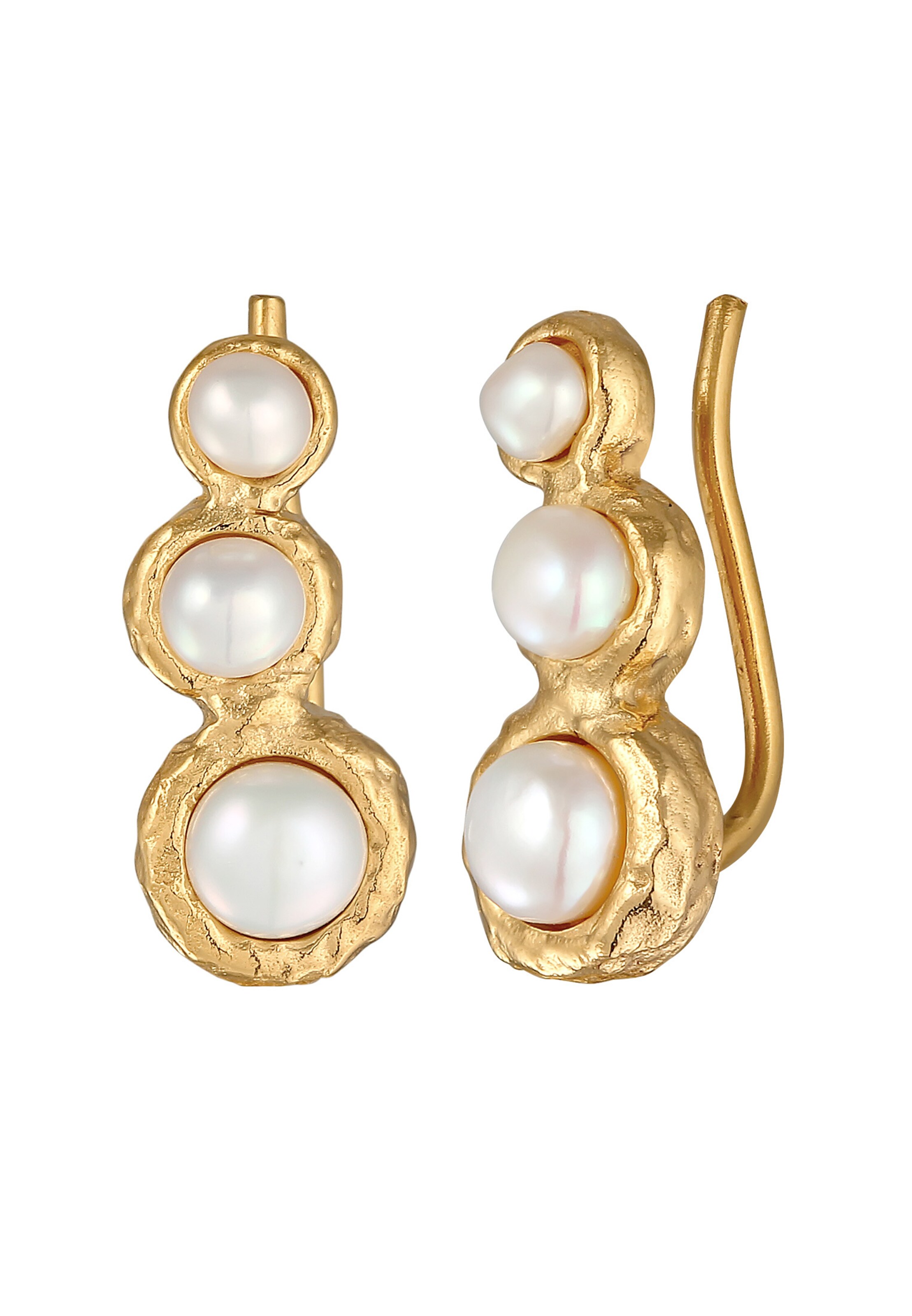 ELLI Ohrringe in Gold: Vorderseite