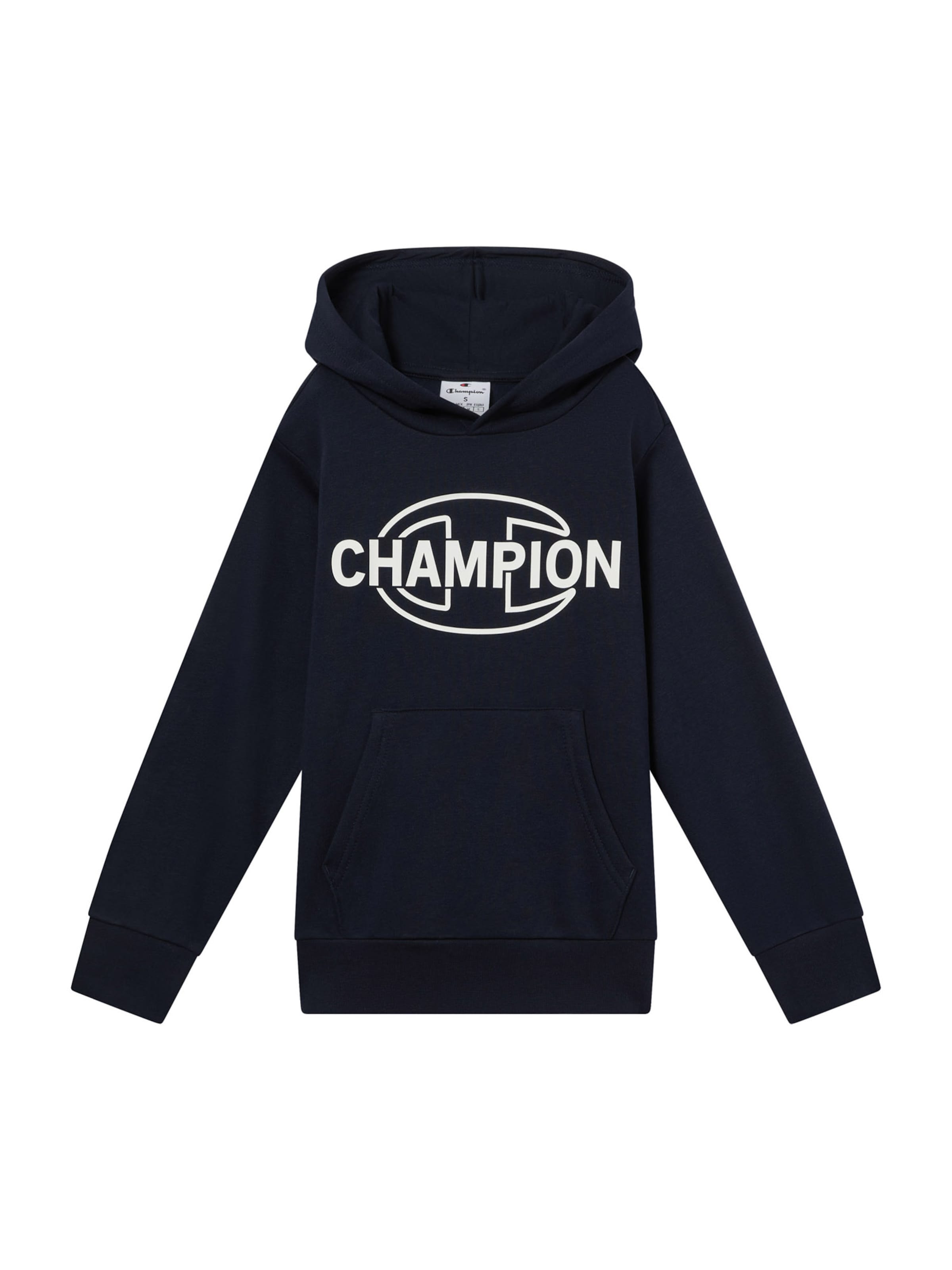 Champion Authentic Athletic Apparel Mikina - Modrá: predná strana