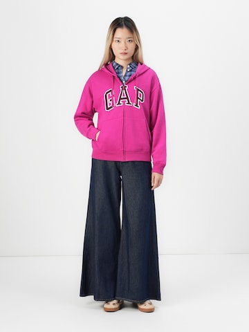 GAP Sweatvest 'HERITAGE' in Roze