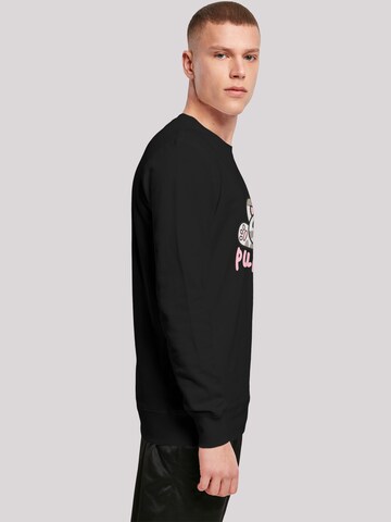 F4NT4STIC Sweatshirt 'Big Bang Theory Soft Kitty Purr' in Black