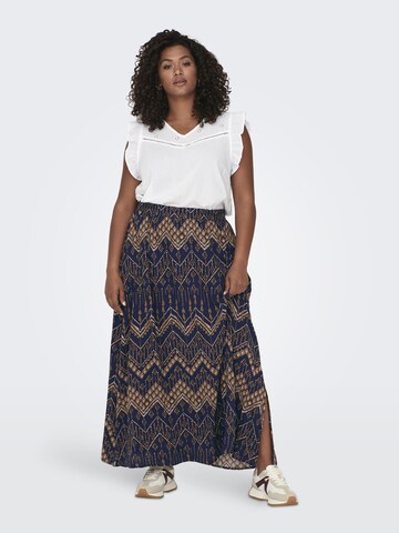 ONLY Carmakoma Skirt in Blue