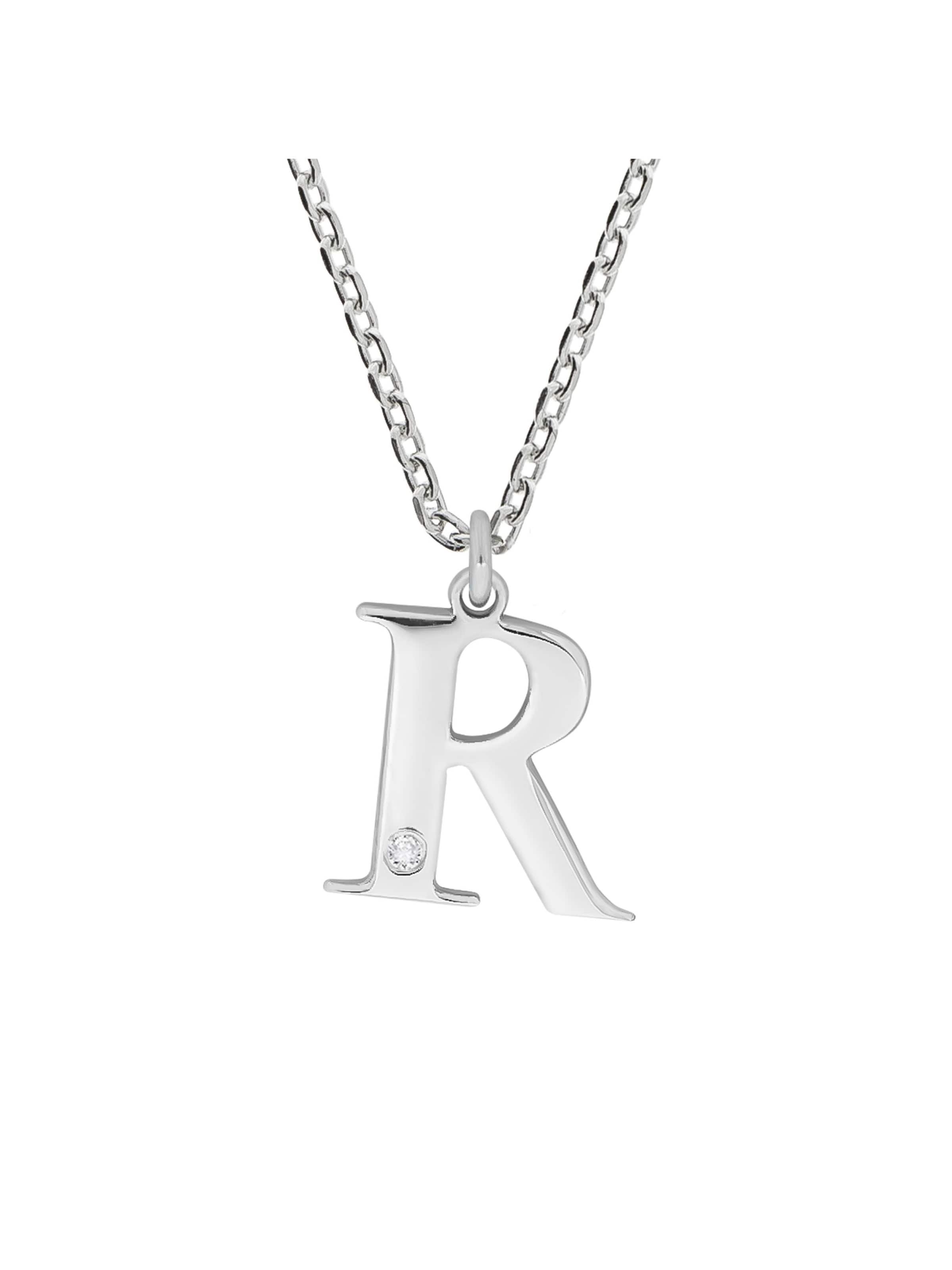 Diamonds by Ellen K. Necklace in White: front