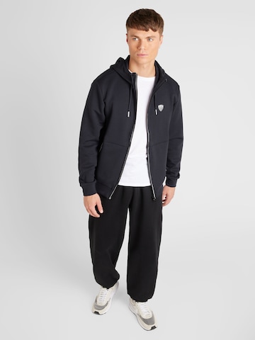 EA7 Emporio Armani Sweatjacka i blå