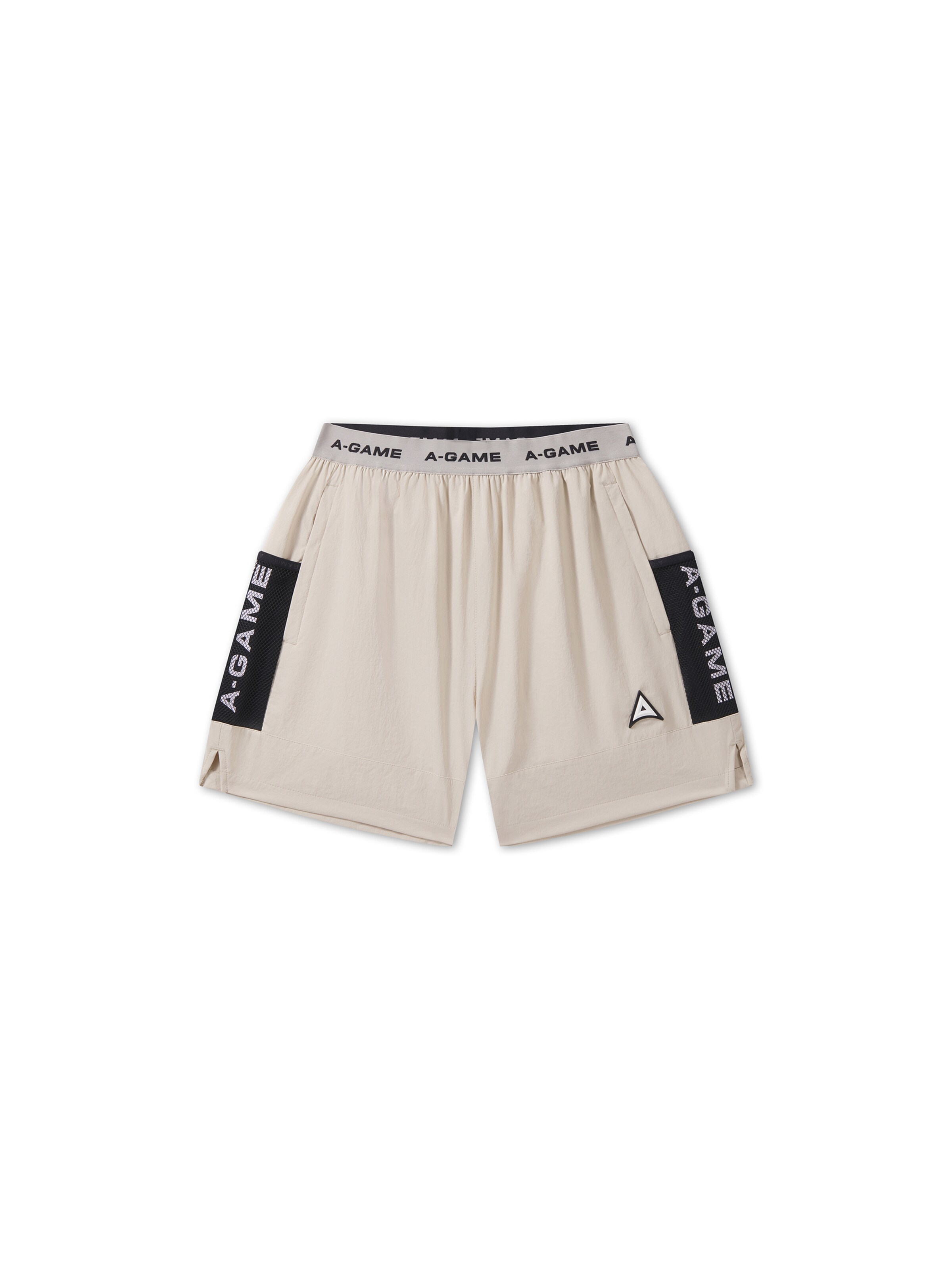 regular Pantaloni sportivi di A-Game in beige: frontale