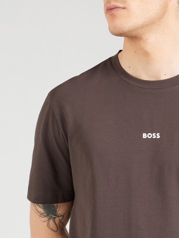 BOSS Футболка 'Chup' в Коричневый
