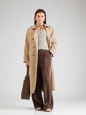 MOS MOSH Knit Cardigan 'MMLizet' in Beige