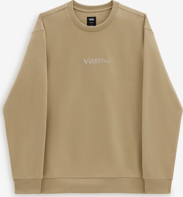VANS - Sudadera en beige: frente