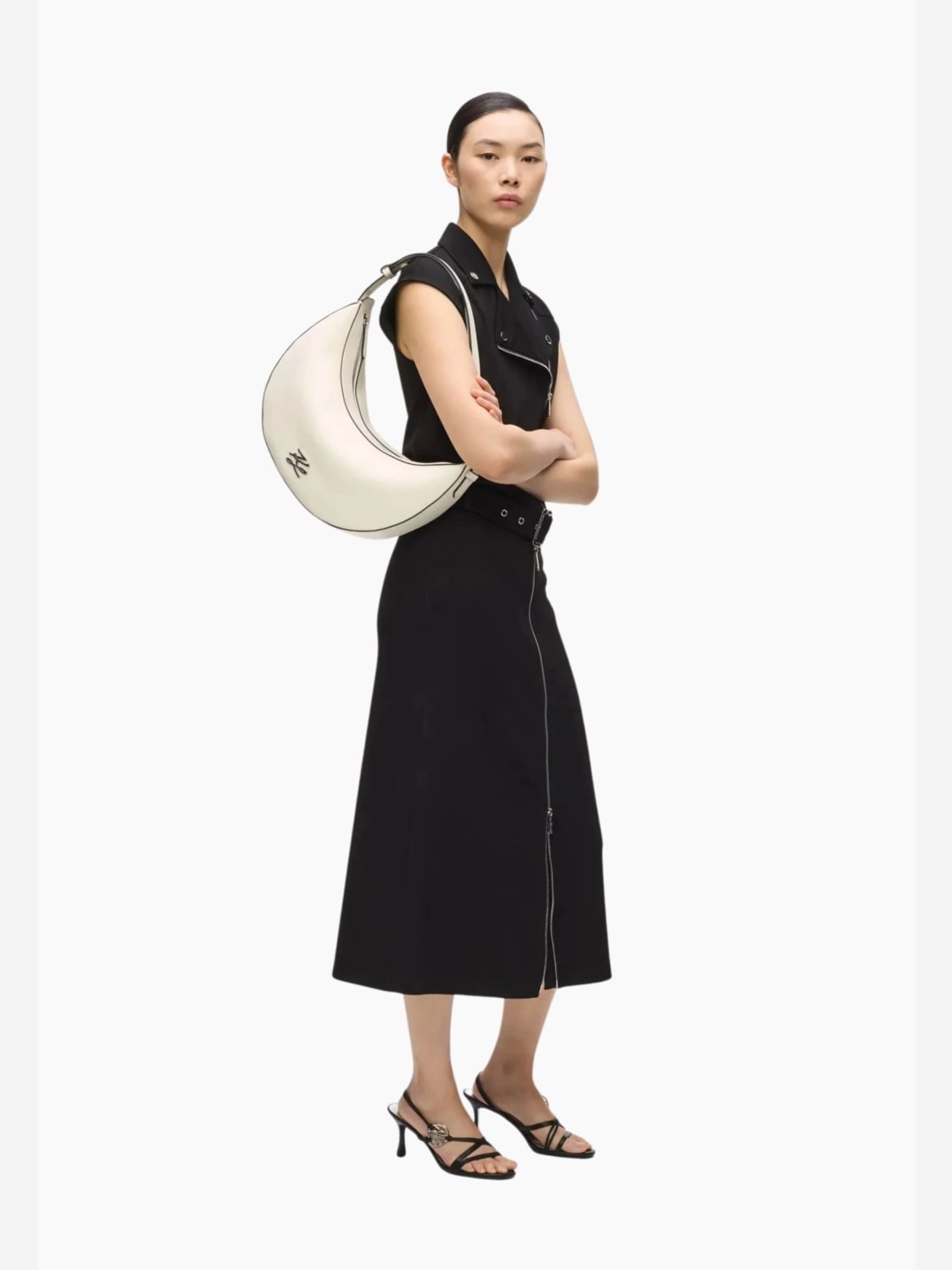 Karl Lagerfeld - Malas de tiracolo 'Karl Lagerfeld Sac Bandoulière Villa La Vigie Blanc' em branco: frente