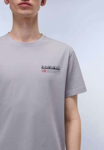 NAPAPIJRI T-Shirt 'S-Kasba' in Grau