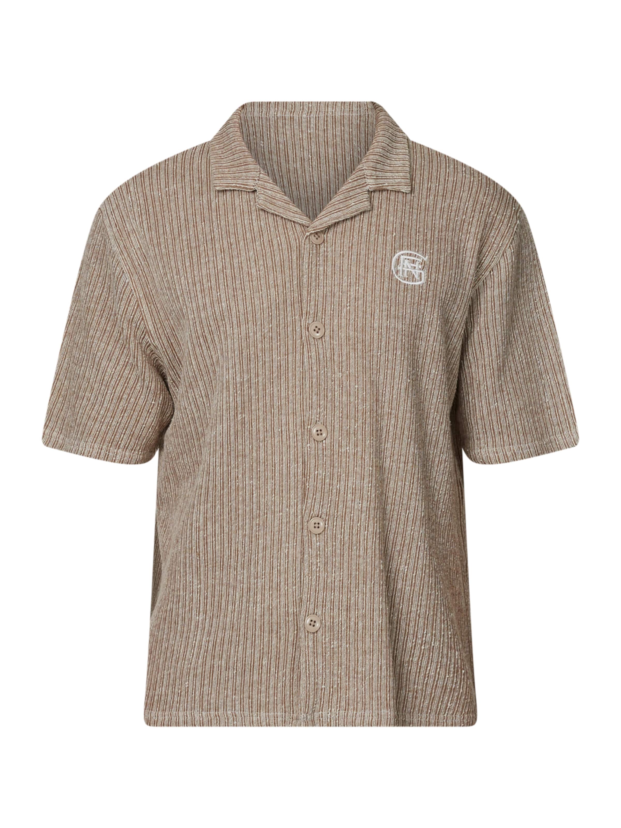 Good For Nothing Regular Fit Skjorte i brun: forside