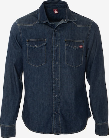 BIG STAR Hemd 'CHUCK' in Blau: Vorderseite