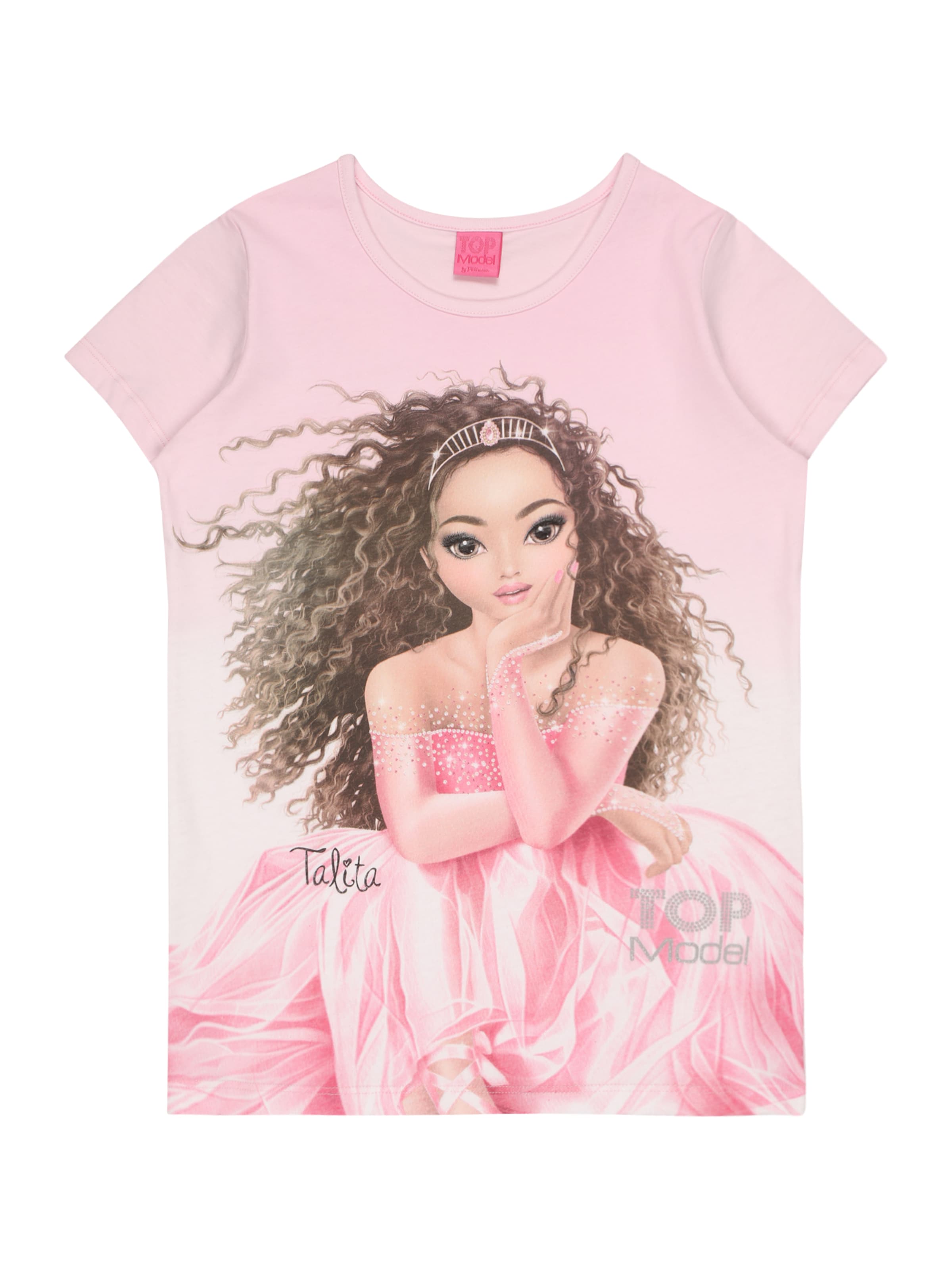 Kinder Teens (Gr. 140-176) TOP MODEL T-Shirt in Pink - YE23099