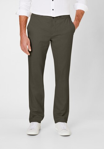 REDPOINT Loosefit Chinohose in Grün: predná strana