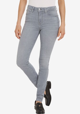 TOMMY HILFIGER Skinny Jeans 'Como' in Grey: front