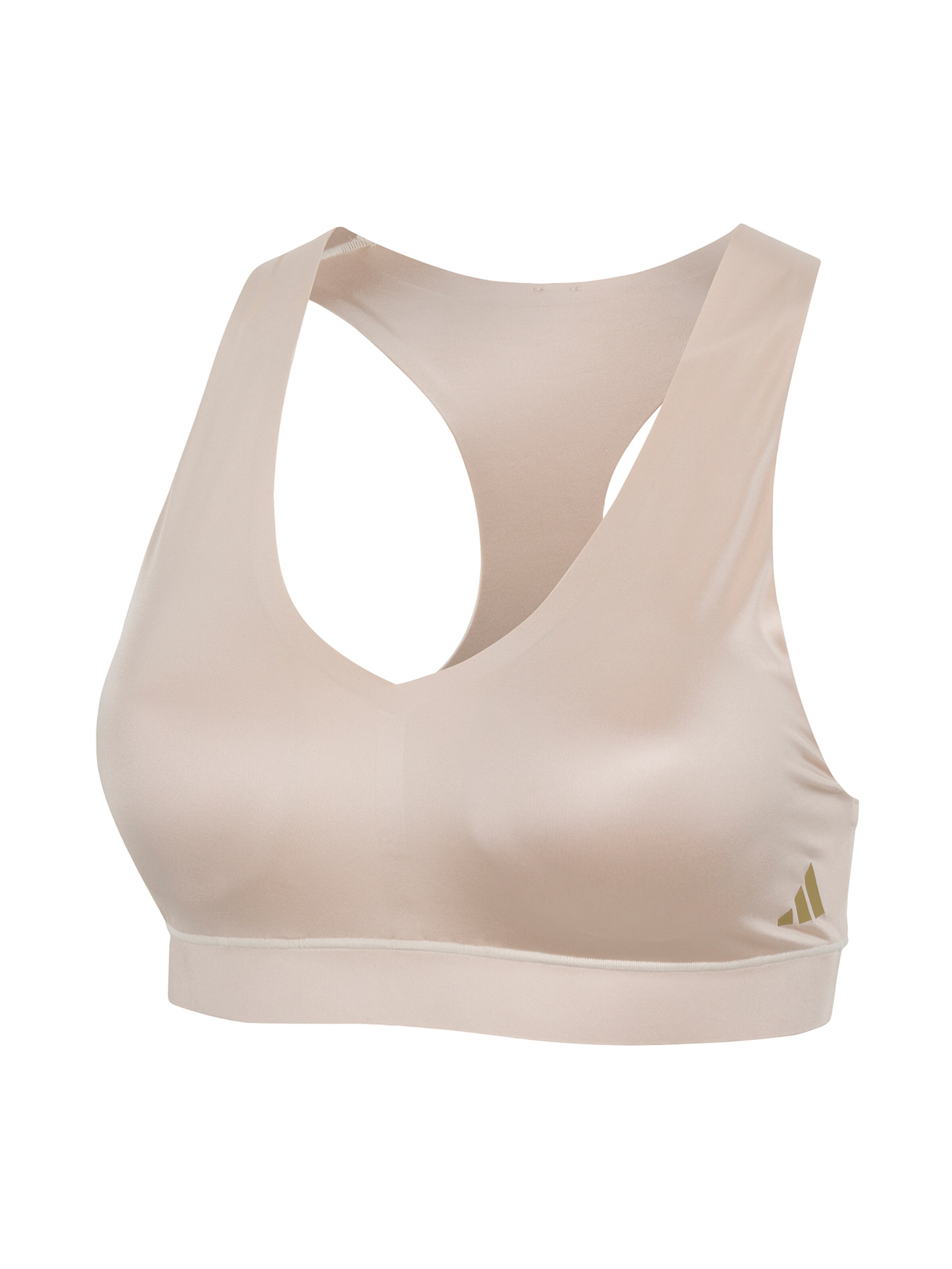 ADIDAS SPORTSWEAR Bralette Sports bra ' Sport Active Micro Contour ' in Beige: front