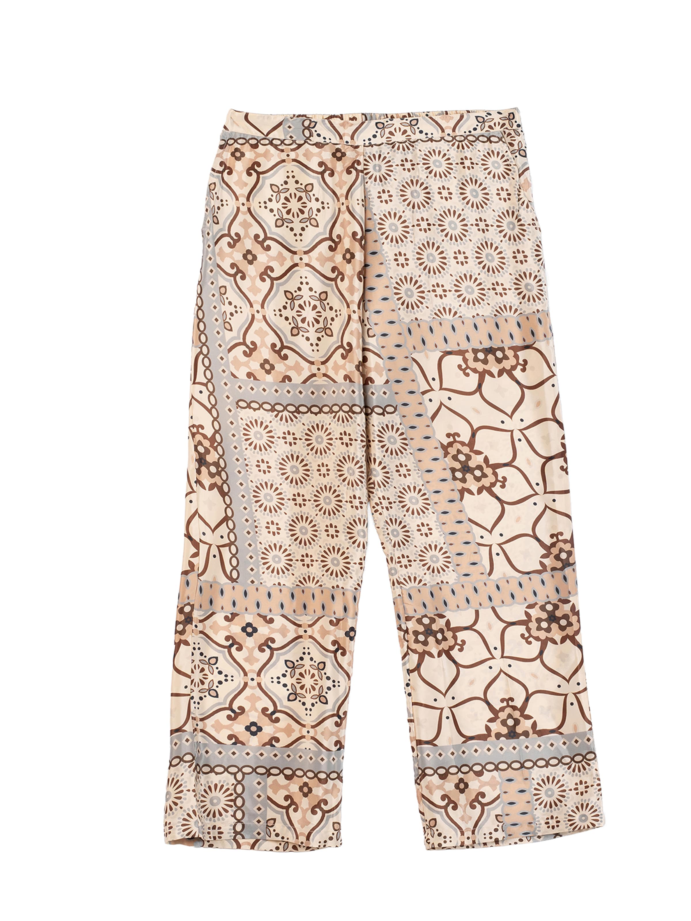 Camomilla Italia Loose fit Trousers 'Pendy' in Beige: front