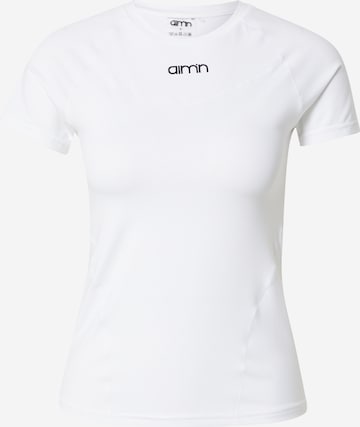 Aim'n Functioneel shirt in Wit: voorkant