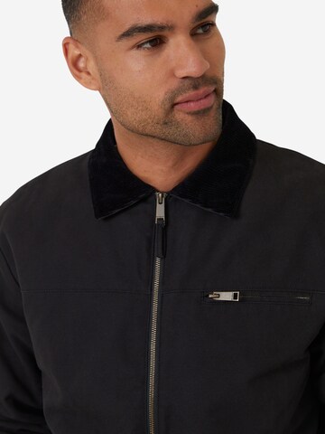 Threadbare Freizeitjacke 'Lintel' in Schwarz