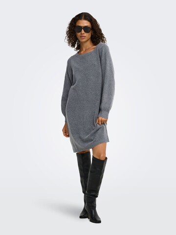 JDY Knit dress 'BRILLIANT ' in Grey