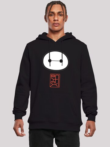 F4NT4STIC Sweatshirt 'Big Hero 6 Baymax' in Black: front