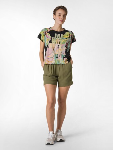 DEHA Loose fit Trousers in Green