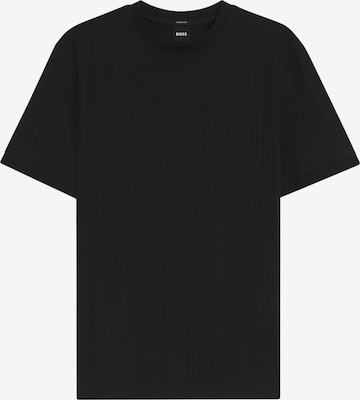 BOSS T-Shirt ' Thompson ' in Schwarz: Vorderseite