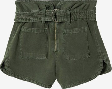 MANGO Regular Shorts 'Emily' in Grün: predná strana