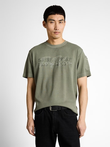 TOM TAILOR Shirt in Green: front