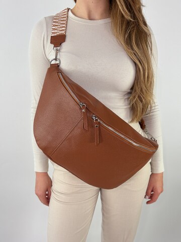 lePelou Fanny Pack 'VENEZIA' in Brown
