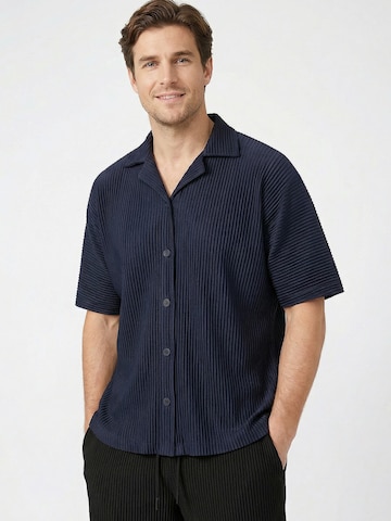 Fit confort Chemise 'Pepe' Guido Maria Kretschmer Men en bleu : devant