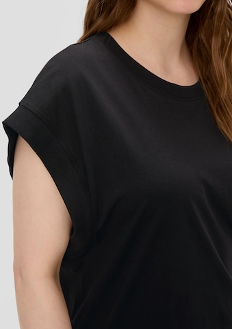 T-shirt s.Oliver Red Label Plus en noir