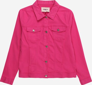 KIDS ONLY Between-season jacket 'AMAZING' in Pink: front