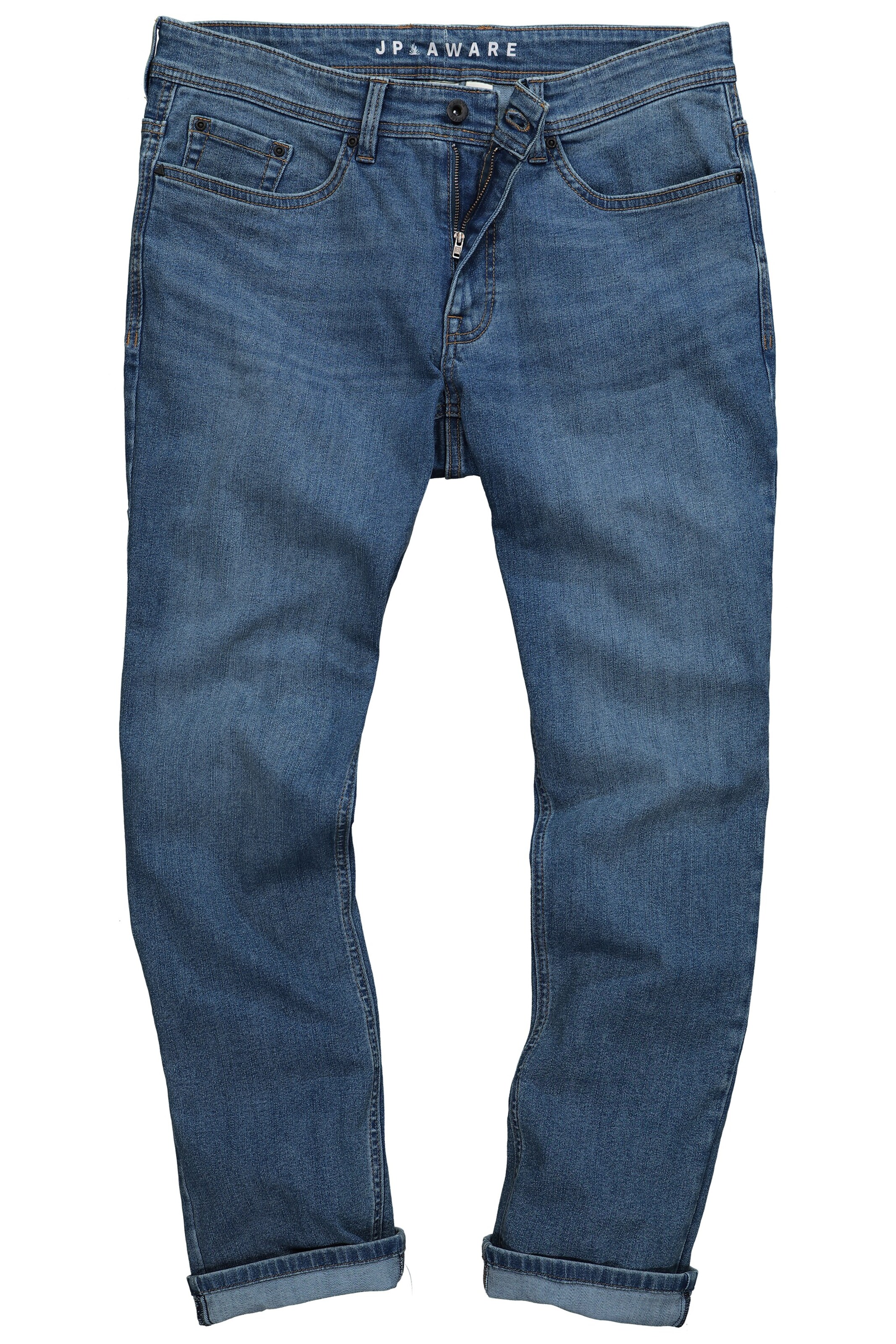 JP1880 Regular Jeans in Blauw: voorkant