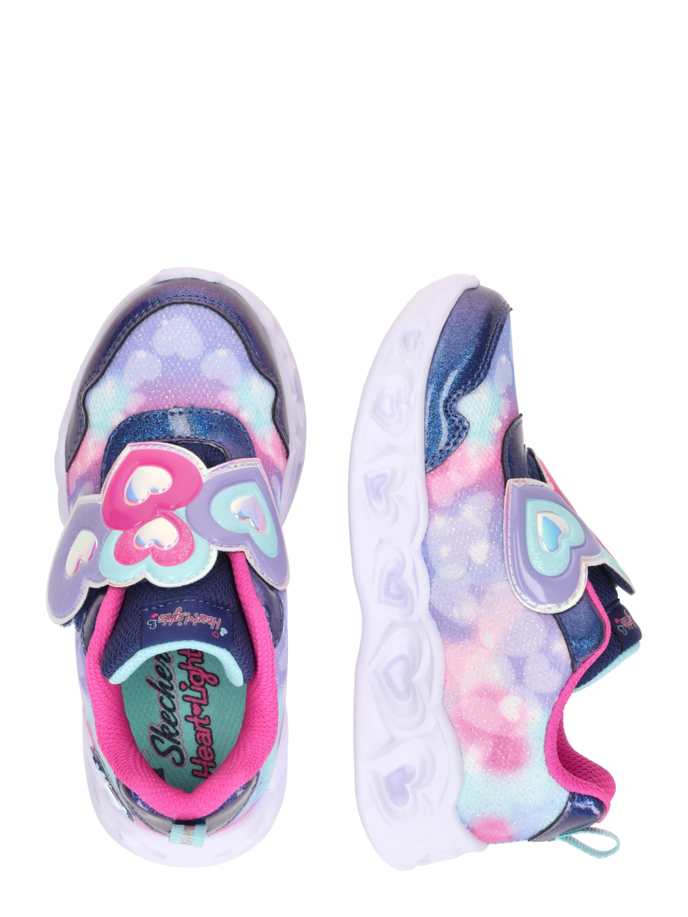 SKECHERS Кроссовки 'HEART LIGHTS - LOVIN REFLECTION' в Синий