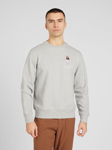 Polo Ralph Lauren Sweatshirt in Grijs: voorkant