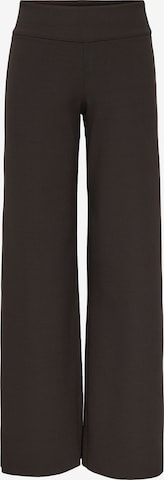 Wide Leg Pantalon 'ONLCLEVER' ONLY en marron : devant