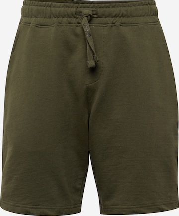 Regular Pantalon BLEND en vert : devant