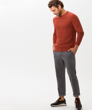 BRAX Regular fit Sweater 'Rick' in Red