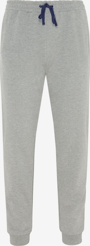 HAJO Hose 'Herren Sweathose mit Bündchen, Premium Komfort' in Grau: Vorderseite