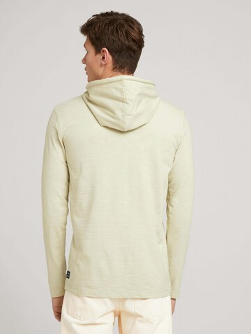 TOM TAILOR DENIM Sweatshirt in Green