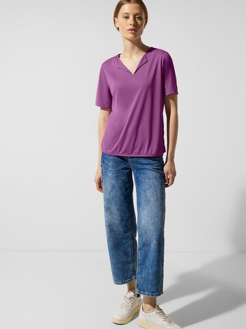 T-shirt STREET ONE en violet