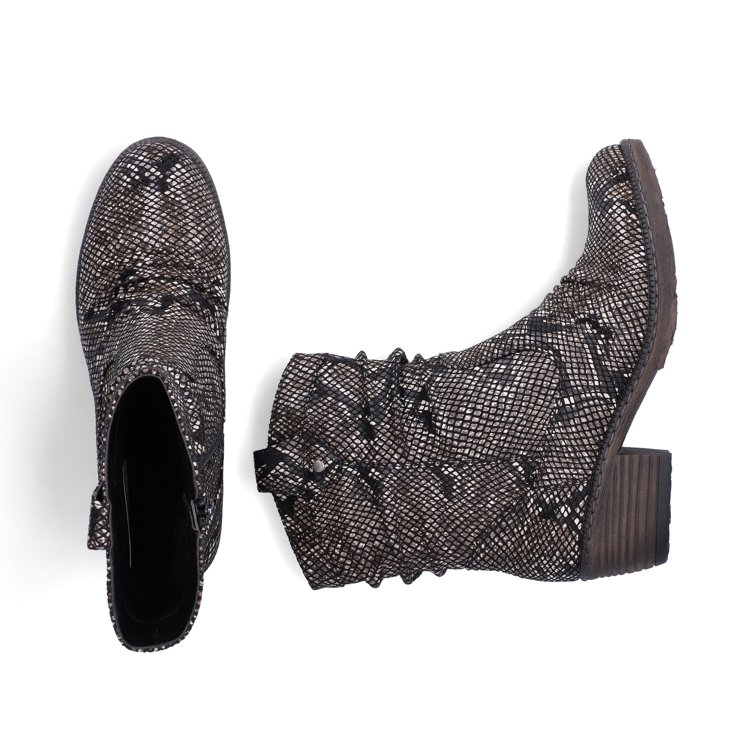 Bottes Rieker en marron