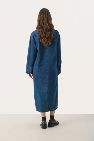 Part Two Shirt dress 'Lolla' in Blue