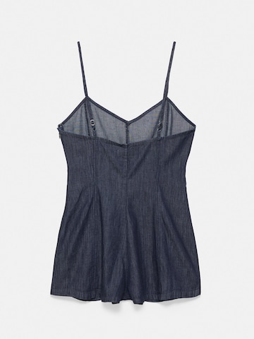 Pull&Bear Jumpsuit in Blauw