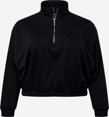 Cotton On Curve Sweatshirt 'PARIS' in Black: front